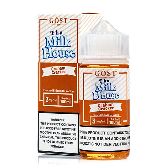 Graham Cracker – Milk House – Gost Vapor E-Juice (100 ml)