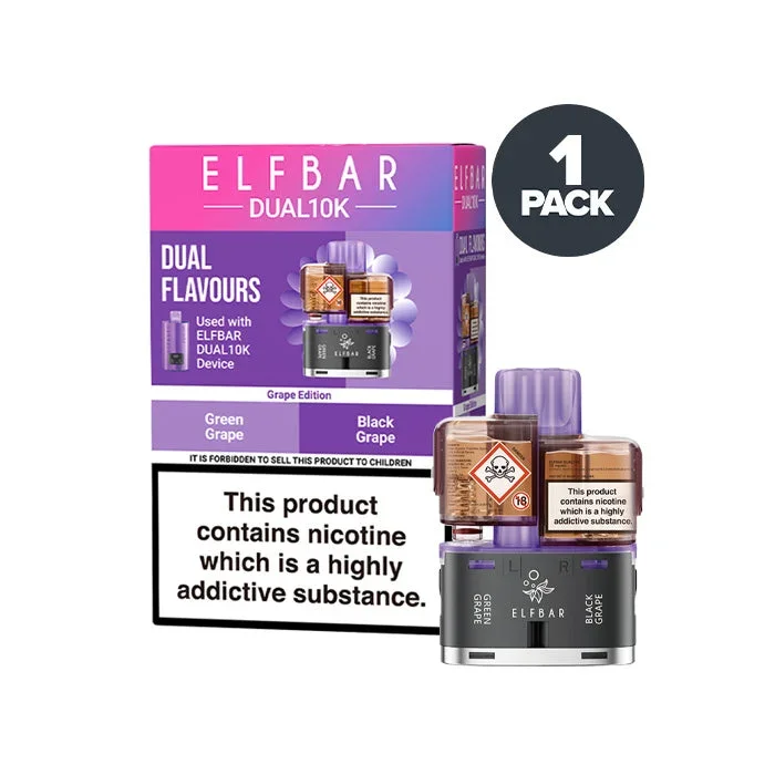 Grape Edition Elf Bar Dual 10K Refill Pack