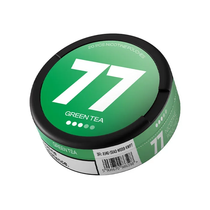Green Tea 77 Nicotine Pouches