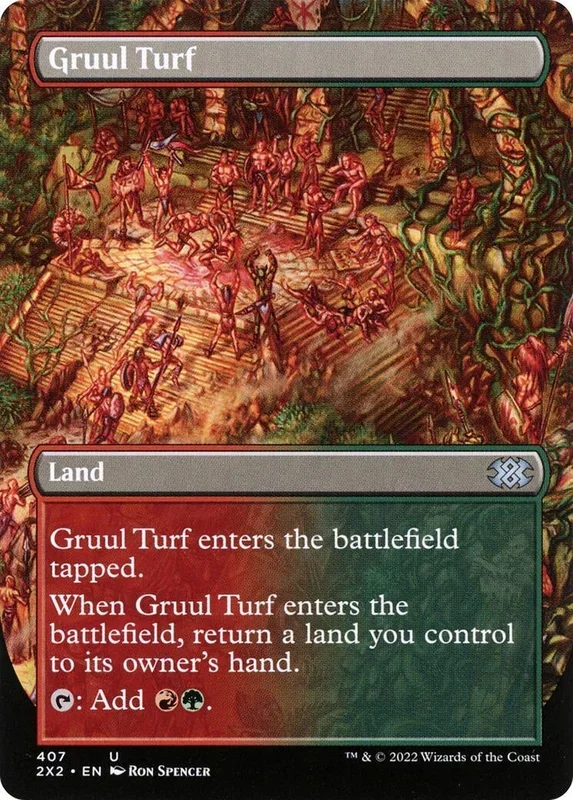 Gruul Turf (Borderless) (407) (2X2)