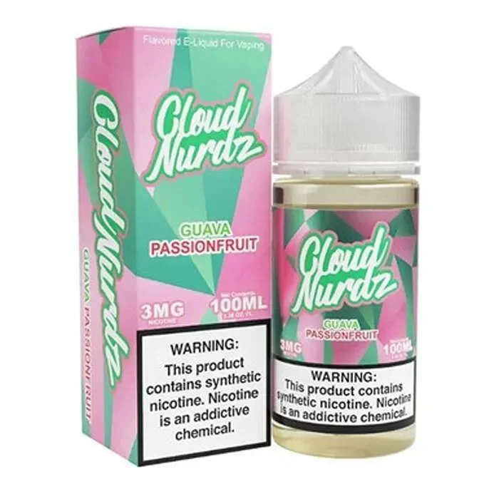 Guava Passion Fruit E-Liquid by Cloud Nurdz