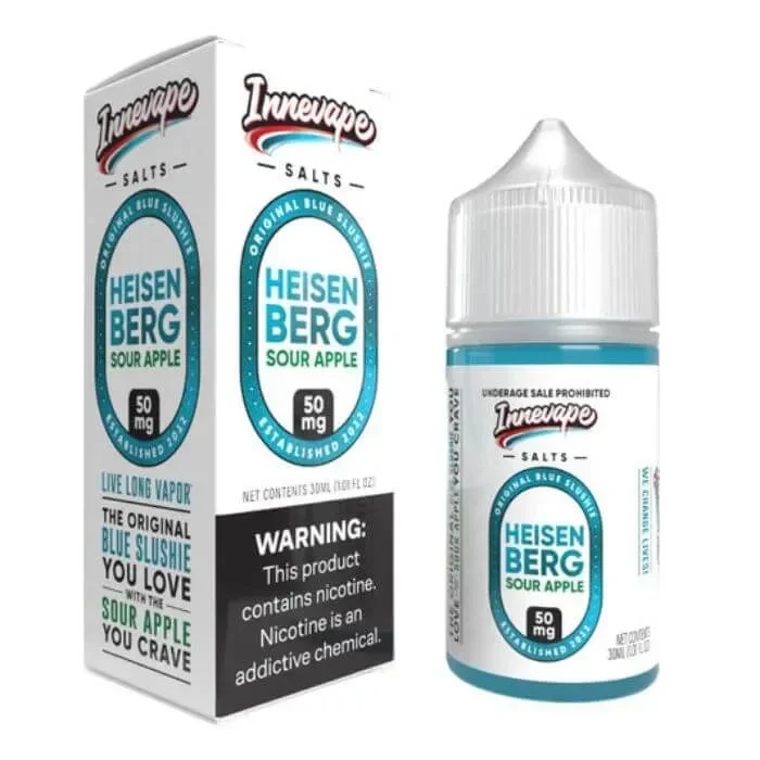 Heisenberg Sour Apple Nicotine Salt by Innevape