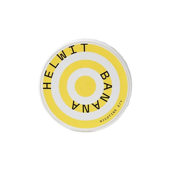 HELWIT – Banana Nicotine Pouches – 20 Pouches 7mg