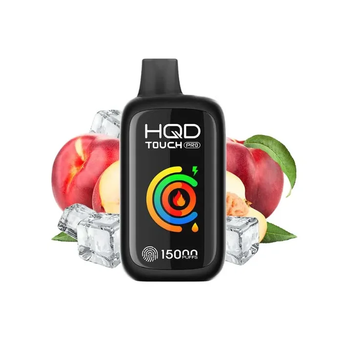 HQD Touch Pro 15k Disposable – Peach Ice