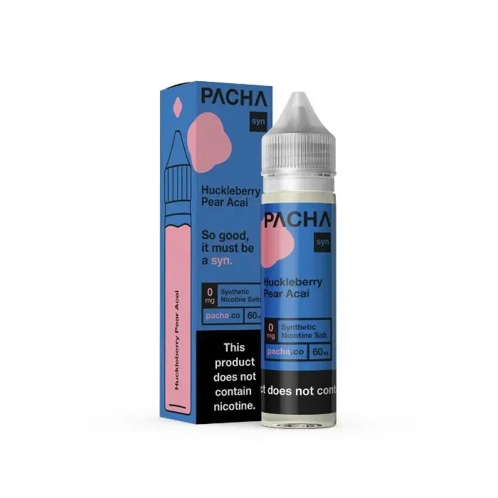 Huckleberry Pear Acai E-Liquid by Pacha Syn