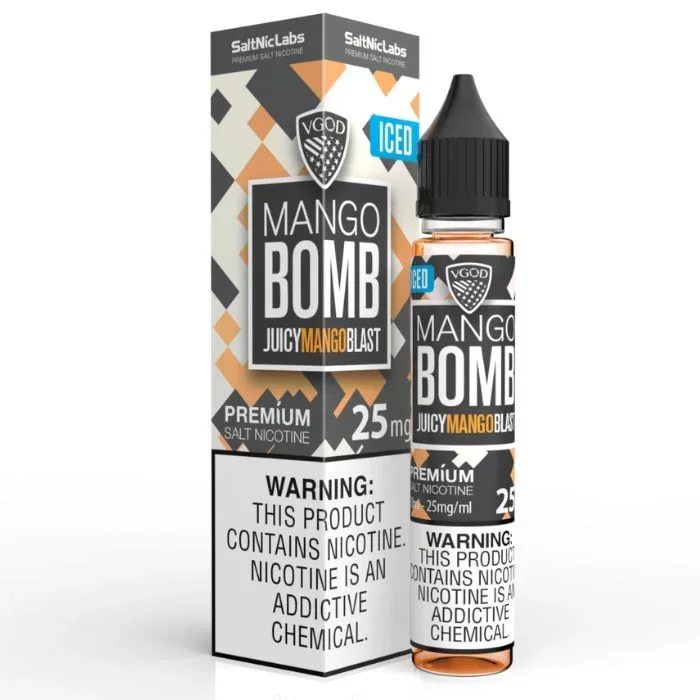 Iced Mango Bomb Nicotine Salt by VGOD