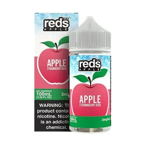 ICED Strawberry – Reds Apple – 7 Daze 100mL