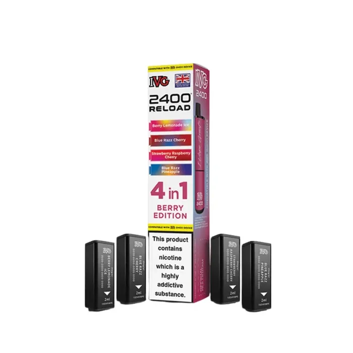 IVG 2400 Berry Edition Reload Pods