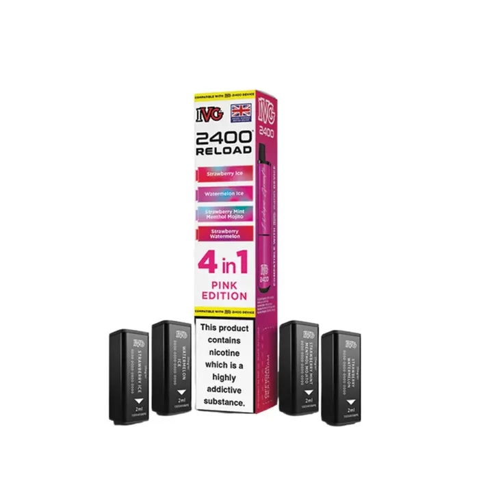 IVG 2400 Pink Edition Reload Pods