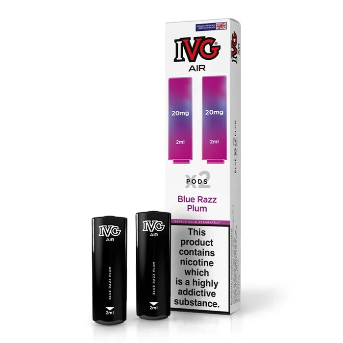 IVG Air Blue Razz Plum Refill Pod