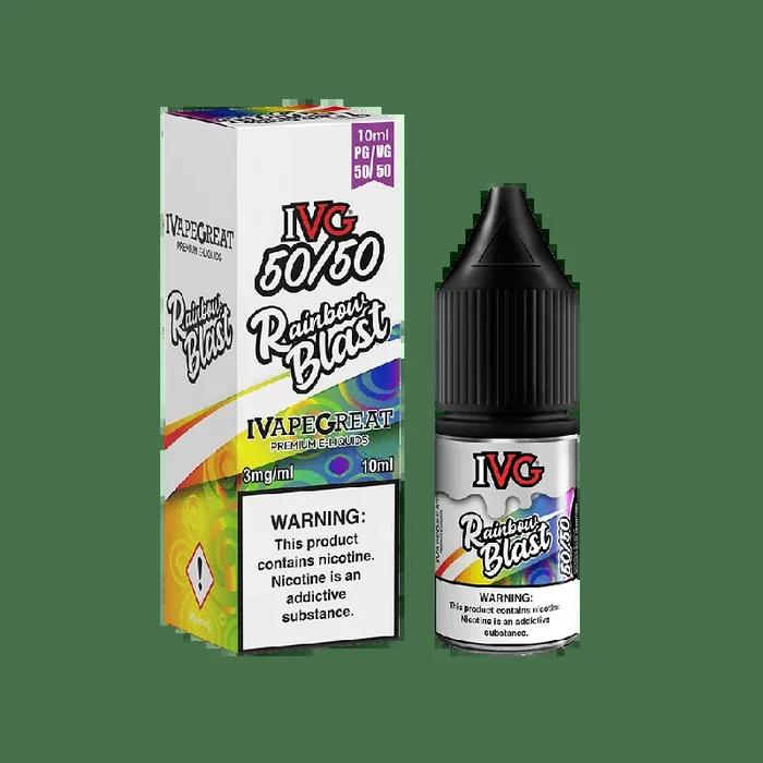 IVG E-Liquid 10ml 50/50 – Rainbow Blast