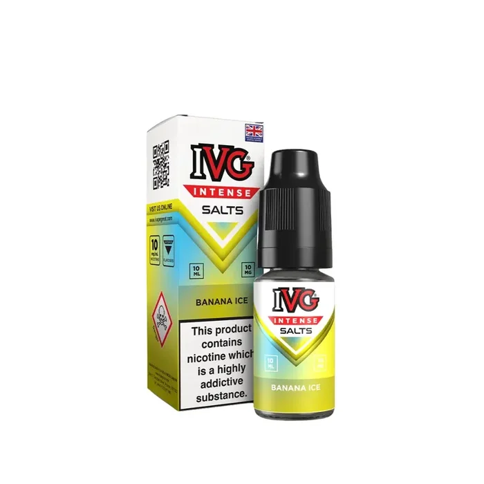 IVG Intense Banana Ice Nic Salt 10ml