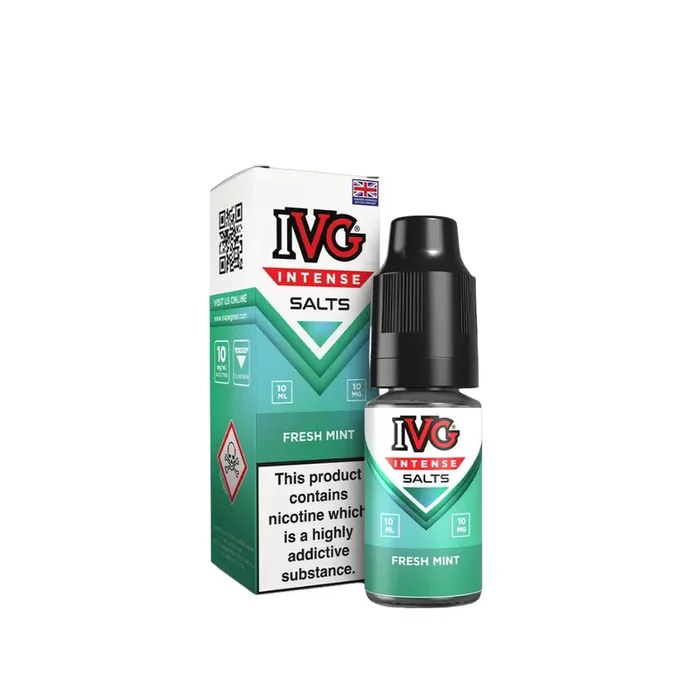 IVG Intense Fresh Mint Nic Salt 10ml