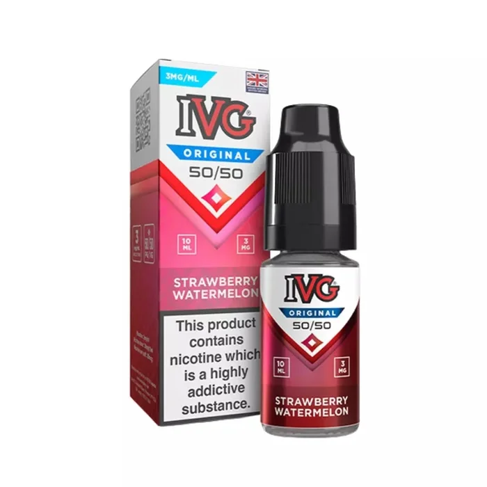 IVG Original Strawberry Watermelon 50:50 E-liquid 10ml