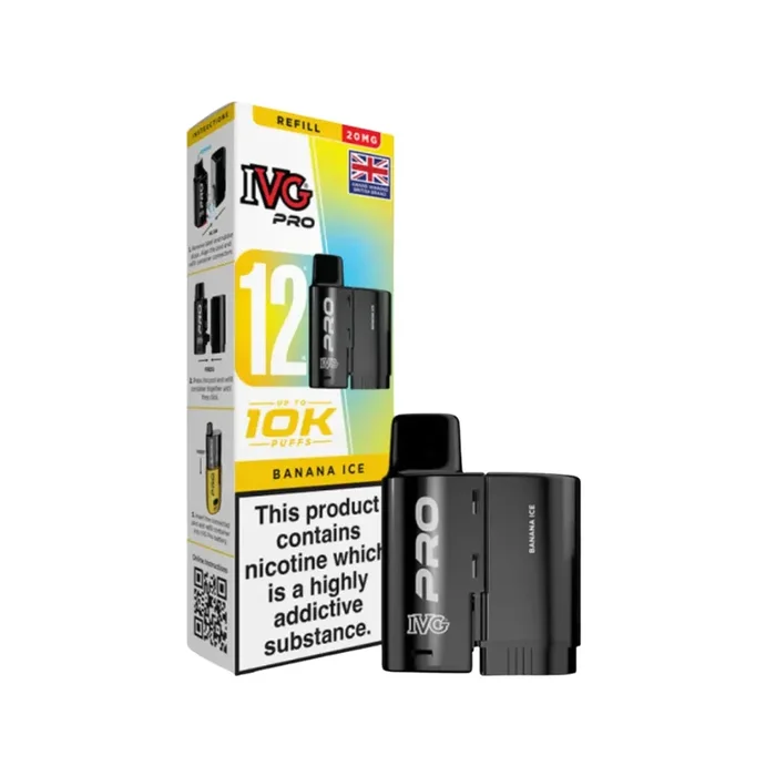 IVG Pro 12 Banana Ice Refill Pod