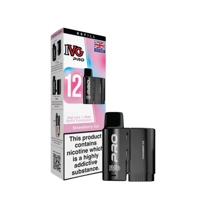 IVG Pro 12 Strawberry Ice Refill Pod