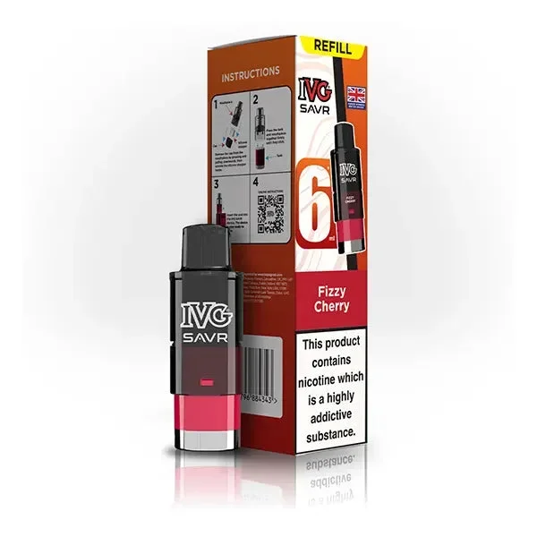 IVG SAVR Fizzy Cherry Refill Pods