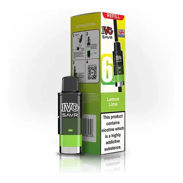 IVG SAVR Lemon Lime Refill Pods