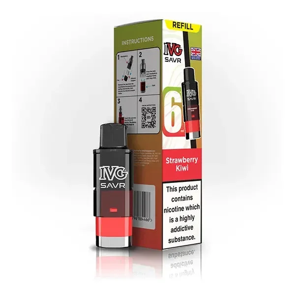 IVG SAVR Strawberry Kiwi Refill Pods