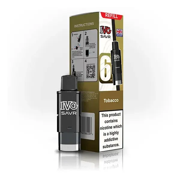 IVG SAVR Tobacco Refill Pods