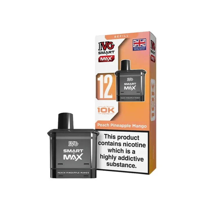 IVG Smart Max 10K Peach Pineapple Mango Refill Pods