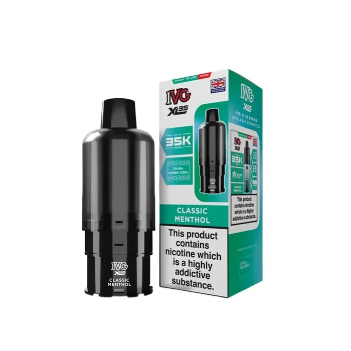 IVG XL 35K Classic Menthol Refill Pod