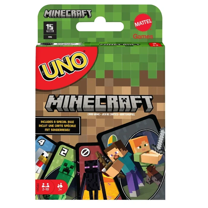 Jeu de cartes UNO Minecraft