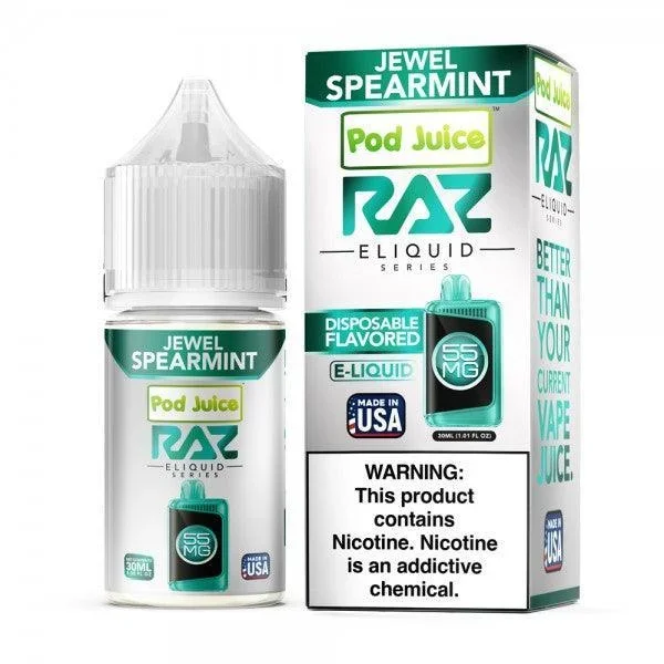 Jewel Spearmint – POD Juice x RAZ Salt 30mL