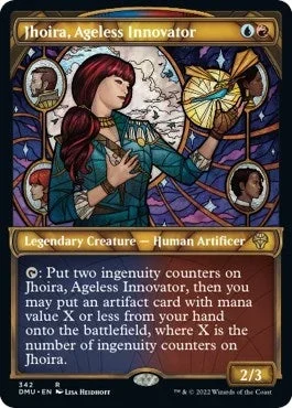 Jhoira, Ageless Innovator (Textured Foil) (342) (DMU)