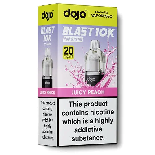 Juicy Peach Pod & Refill by Dojo Blast 10k