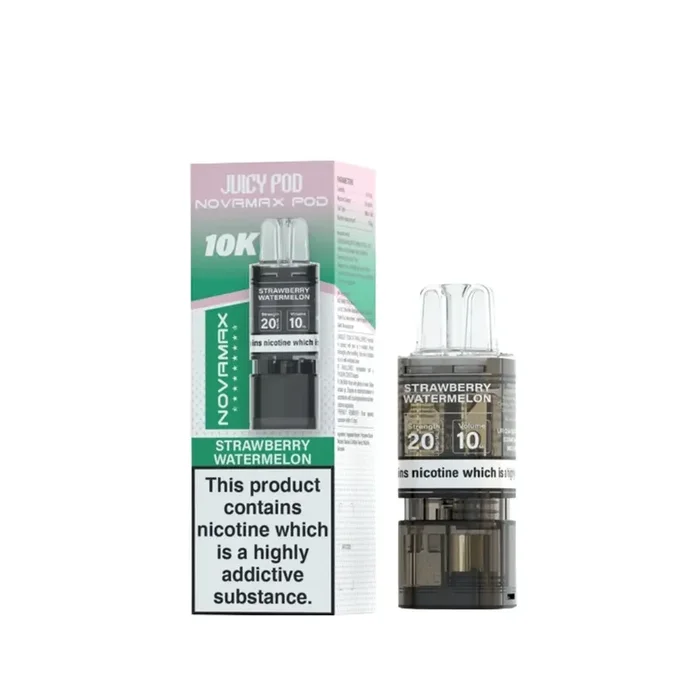 Juicy Pod Novamax 10K Strawberry Watermelon Refill Pods