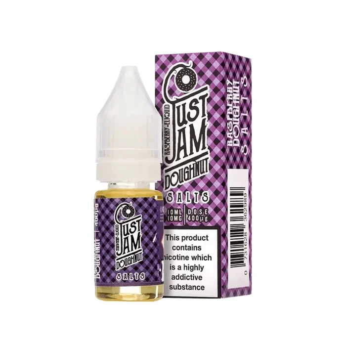 Just Jam Raspberry Doughnut 10ml Nic Salt
