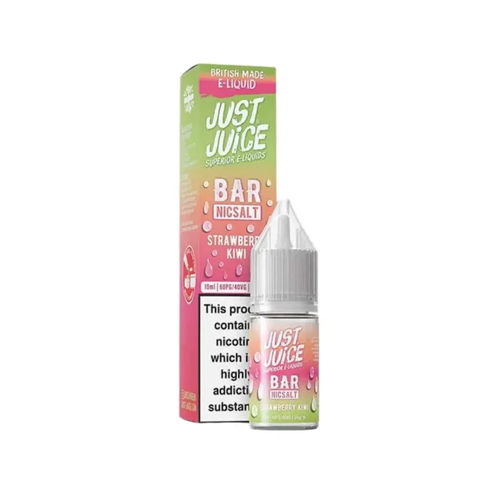 Just Juice Bar Strawberry Kiwi 10ml Nic Salt E-liquid