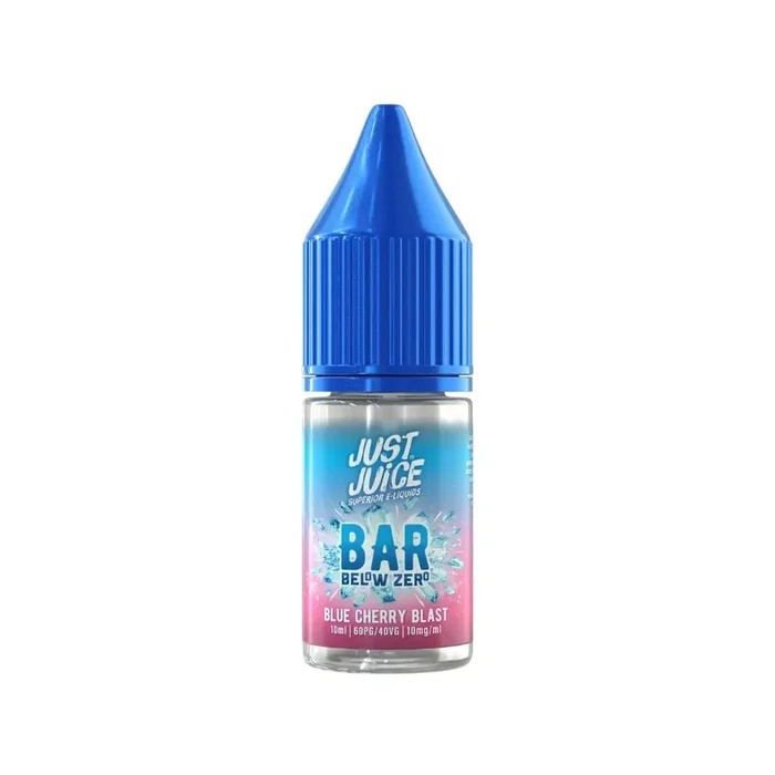 Just Juice Below Zero Blue Cherry Blast 10ml Nic Salt