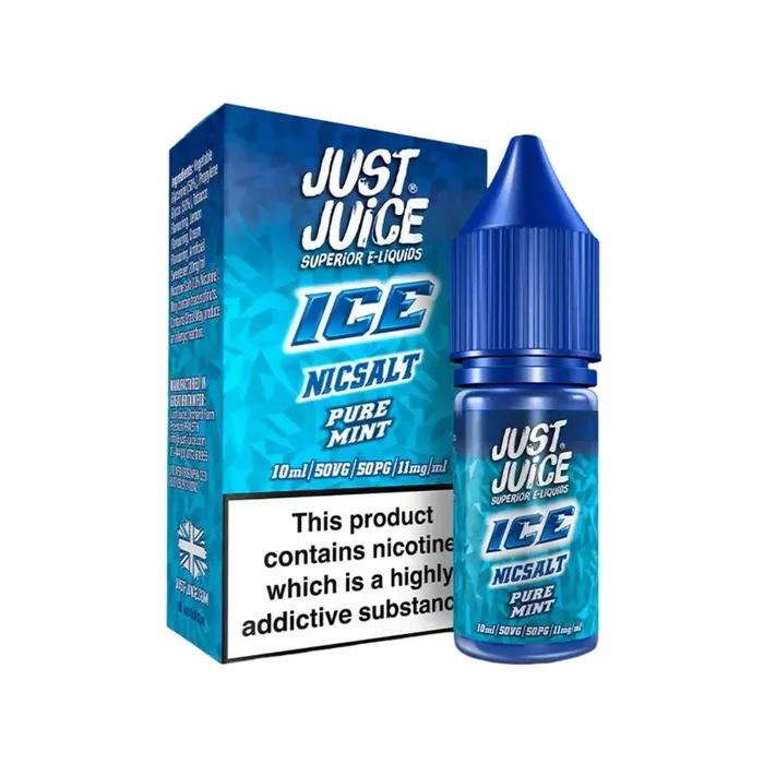 Just Juice Ice Pure Mint Ice 10ml Nic Salt E-liquid