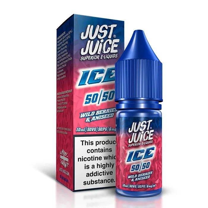 Just Juice Ice Range Wild Berries & Aniseed 10ml E-Liquid