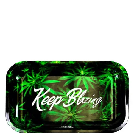 Keep Blazing Metal Rolling Tray