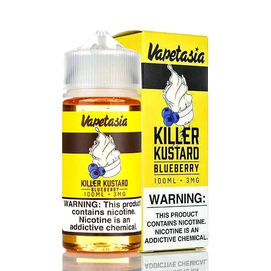 Killer Kustard Blueberry – Vapetasia E-Juice (100 ml)