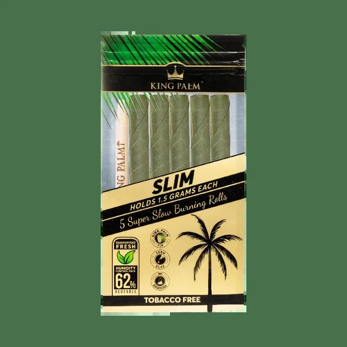 KING PALM – SLIM 5 SLOW BURNING ROLLS