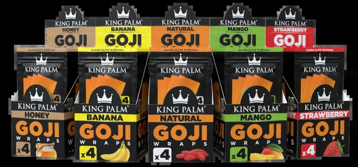 KING PALM- GOJI WRAPS 4PK