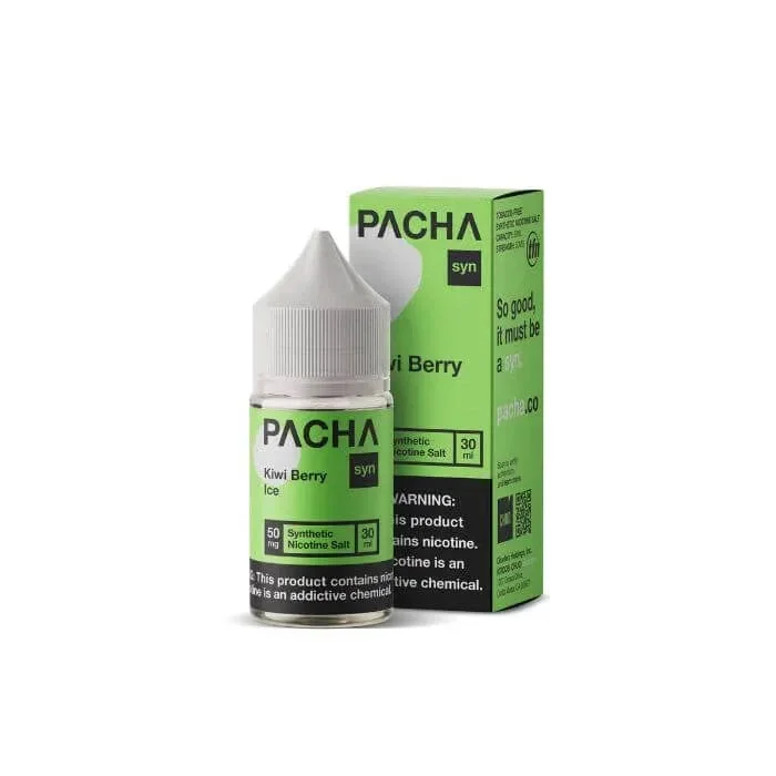 Kiwi Berry Ice Nicotine Salt by Pacha Syn