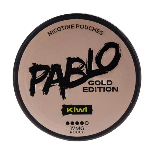 Kiwi Gold Edition Nicotine Pouches by Pablo