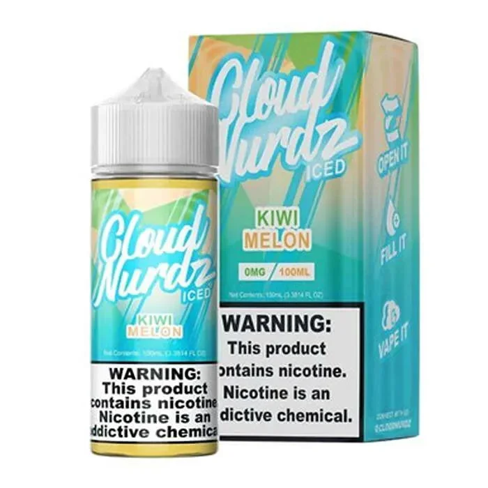 Kiwi Melon Iced E-Liquid by Cloud Nurdz