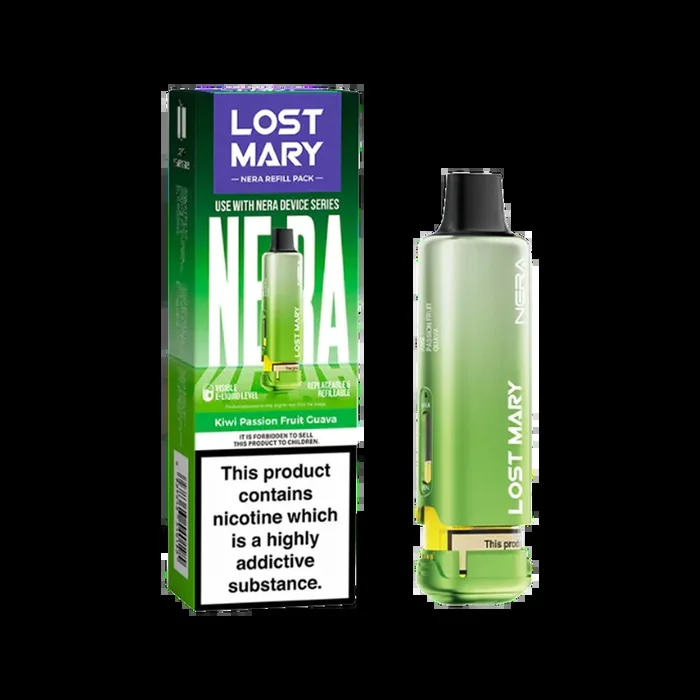 Kiwi Passion Fruit Guava Lost Mary NERA15K Refill Pack