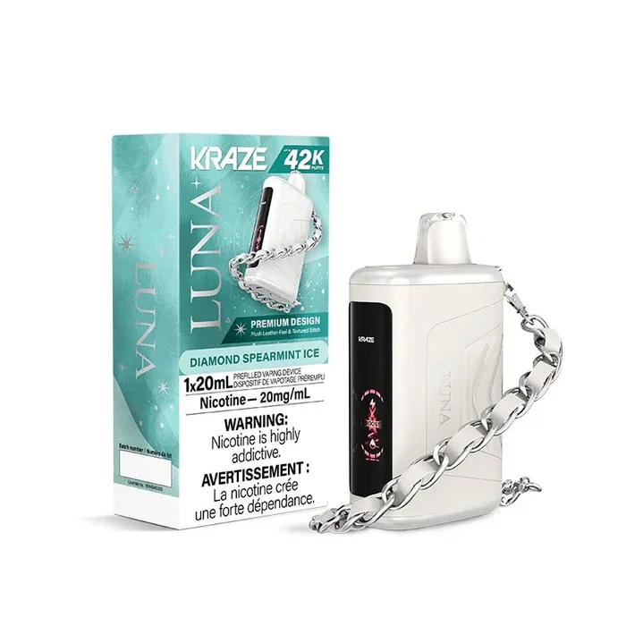 Kraze Luna Disposable – Diamond Spearmint Ice