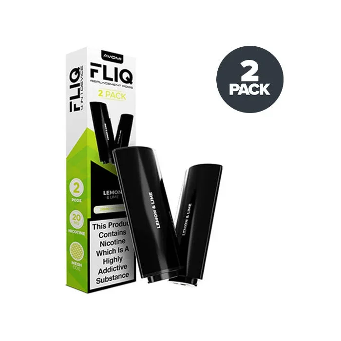 Lemon & Lime Avomi Fliq Prefilled Pods