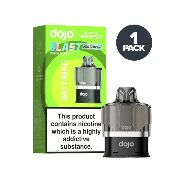 Lemon & Lime Dojo Blast 6000 Pre-filled Pods by Vaporesso