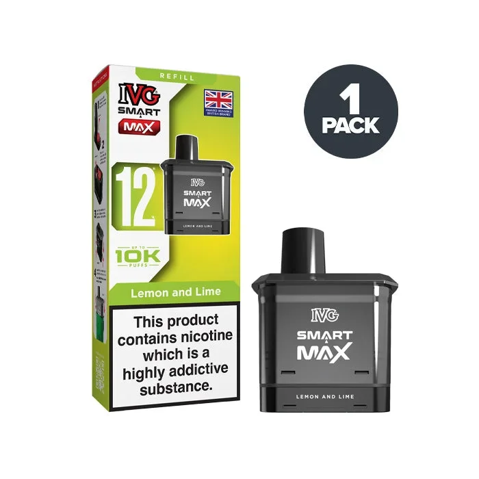 Lemon and Lime IVG Smart Max Prefilled Pods