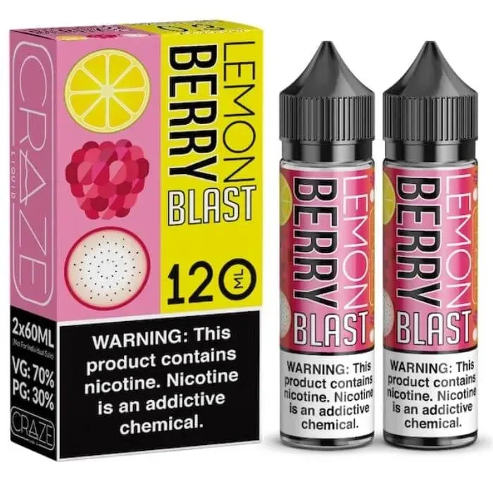 Lemon Berry Blast E-Liquid by Craze Liquid