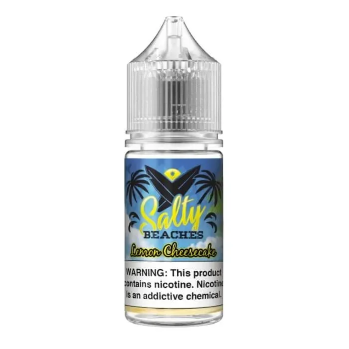 Lemon Cheesecake Nicotine Salt by Salty Beaches